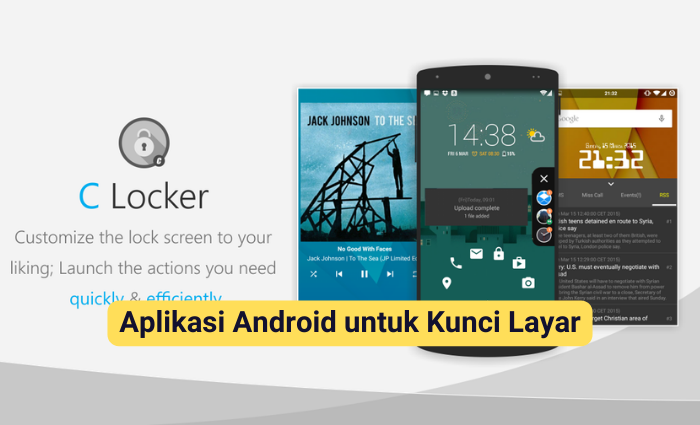 Aplikasi Android untuk Kunci Layar