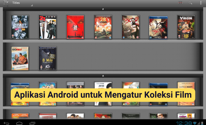 Aplikasi Android untuk Mengatur Koleksi Film
