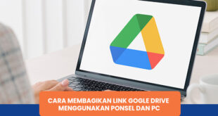 cara membagikan link google drive