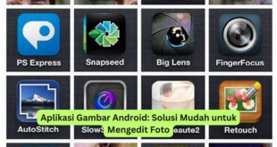 Aplikasi Gambar Android Solusi Mudah untuk Mengedit Foto