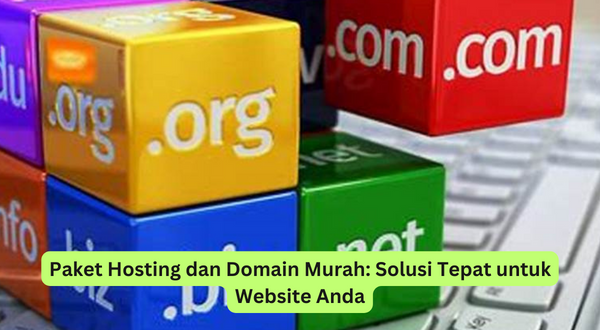 Paket Hosting dan Domain Murah Solusi Tepat untuk Website Anda