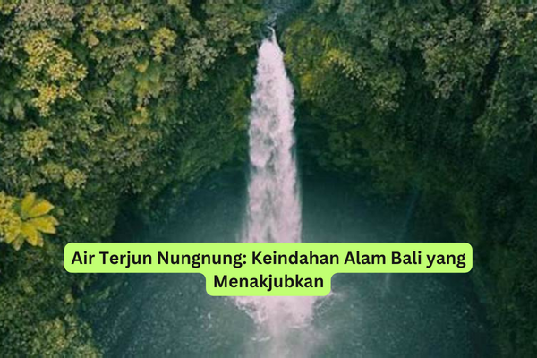 Air Terjun Nungnung Keindahan Alam Bali yang Menakjubkan