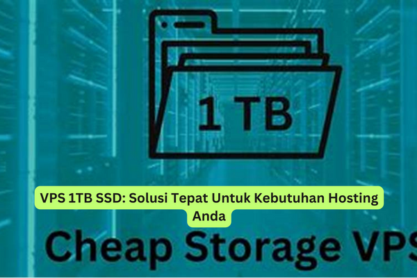 VPS 1TB SSD Solusi Tepat Untuk Kebutuhan Hosting Anda