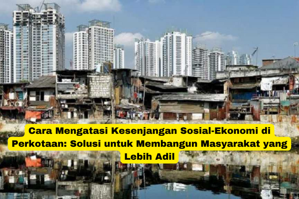 Cara Mengatasi Kesenjangan Sosial-Ekonomi di Perkotaan Solusi untuk Membangun Masyarakat yang Lebih Adil